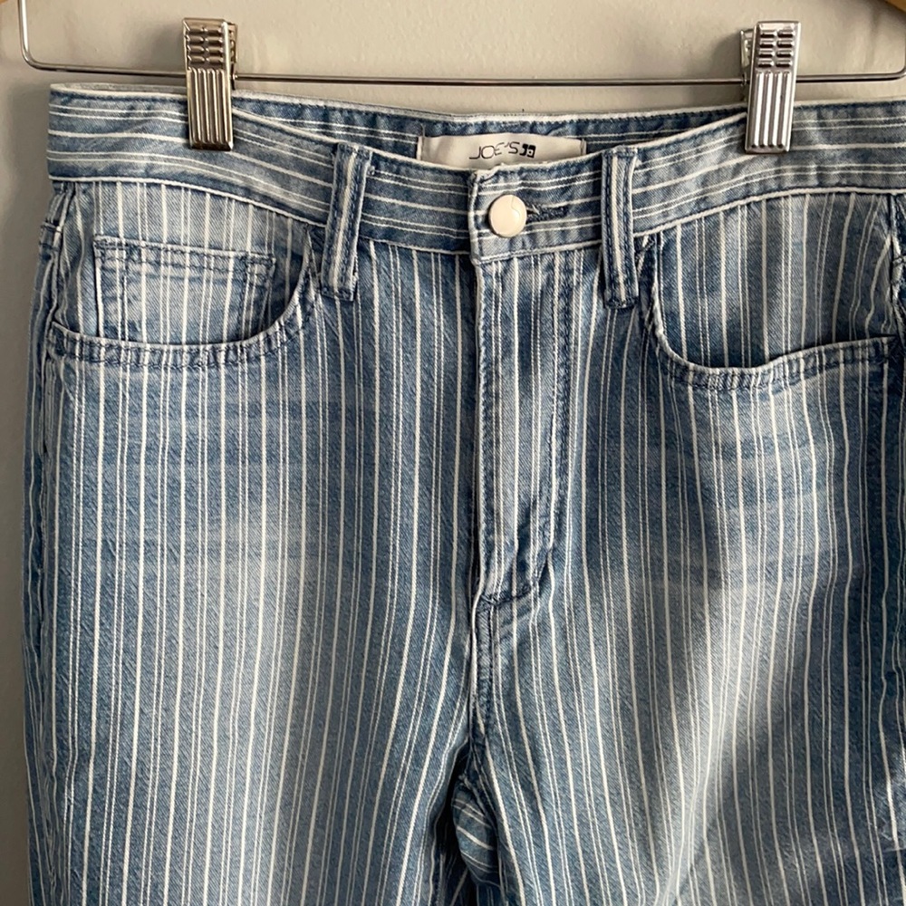 Joe’s striped lightweight jeans